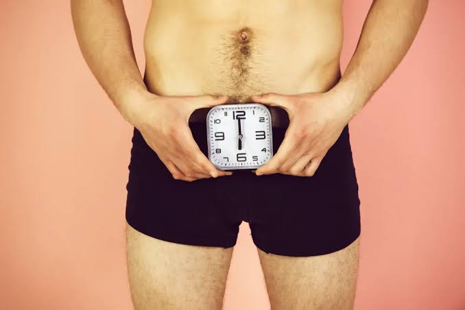 Representação do tempo e da preocupação com o controle ejaculatório
